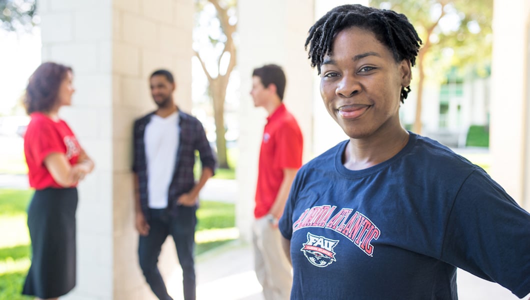 FAU student