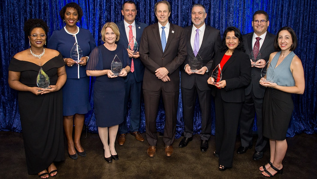 Hall of Fame and Distinguished Alumni ceremony