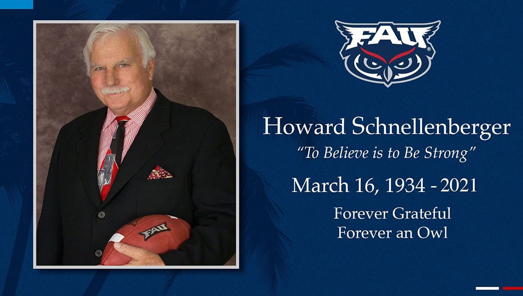Coach Howard Schnellenberger